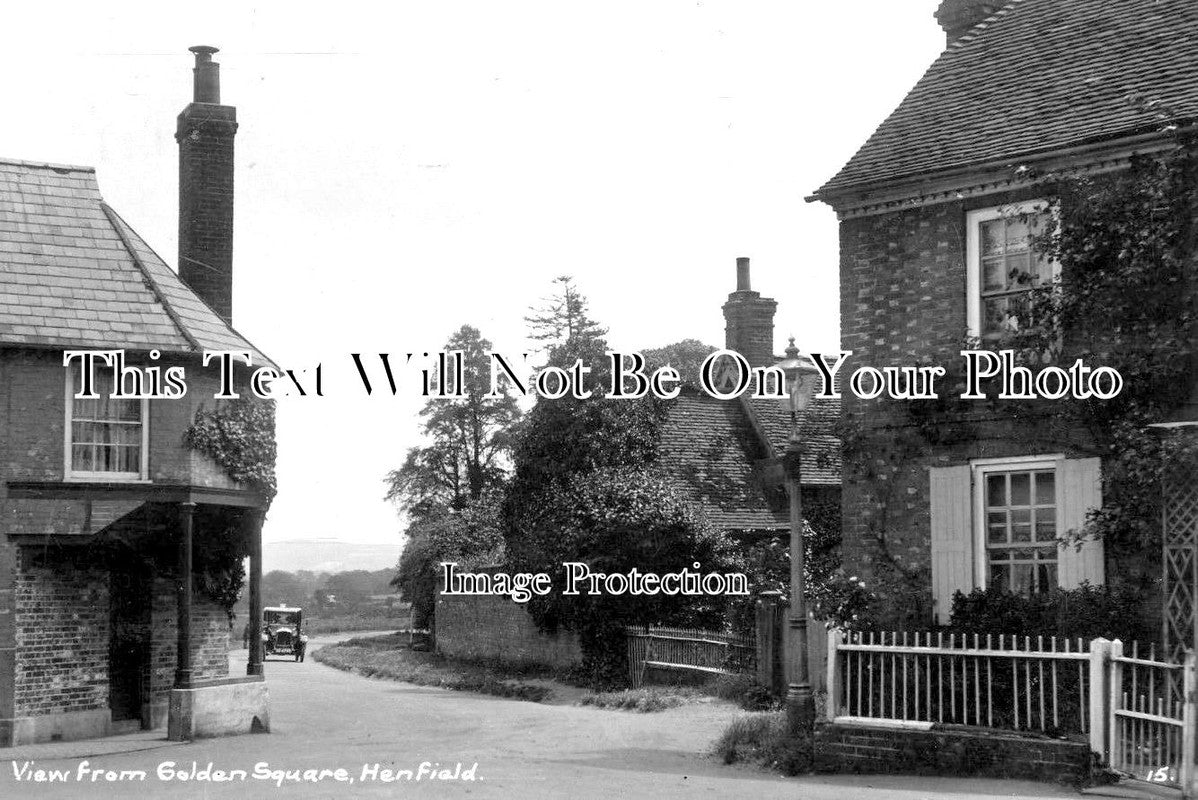 SX 1807 - Henfield From Golden Square, Sussex
