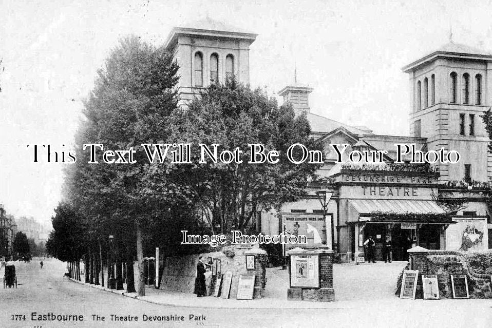 SX 181 - The Theatre, Devonshire Park, Eastbourne, Sussex c1908