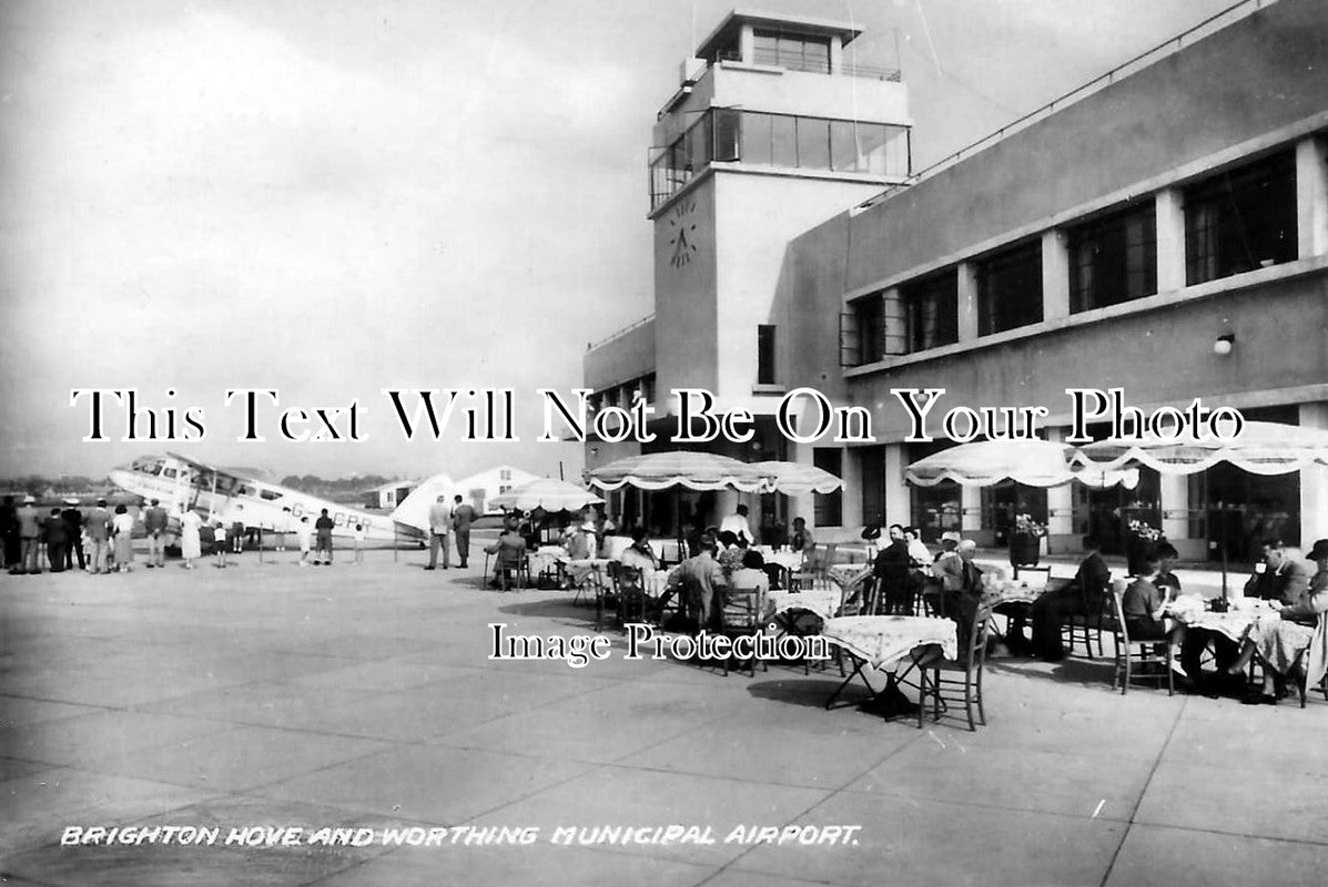 SX 1810 - Hove & Worthing Municipal Airport, Shoreham By Sea, Brighton, Sussex c1939