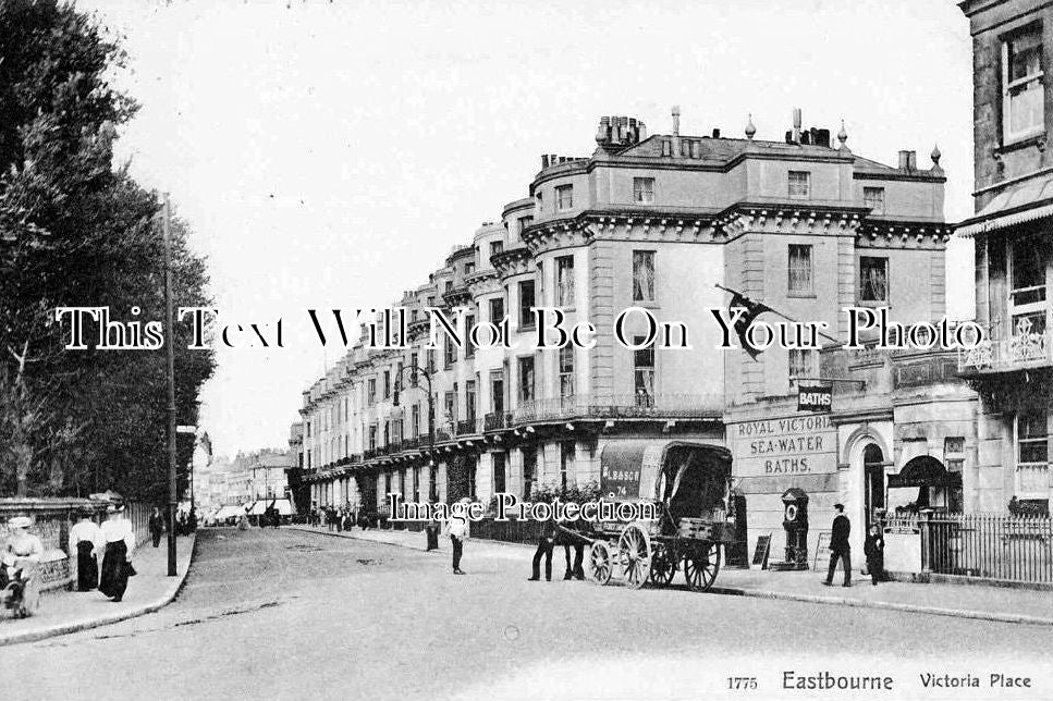 SX 182 - Victoria Place, Eastbourne, Sussex c1913