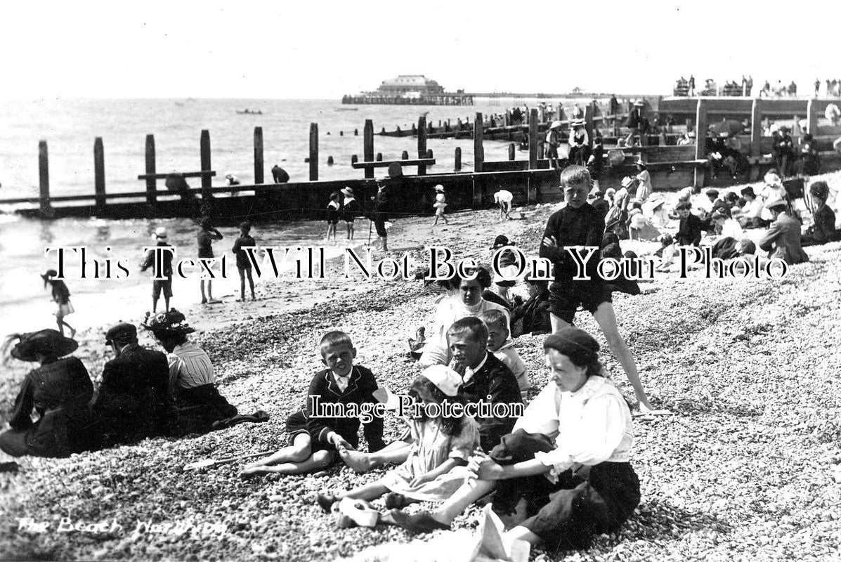 SX 1846 - Worthing Beach, Sussex c1915