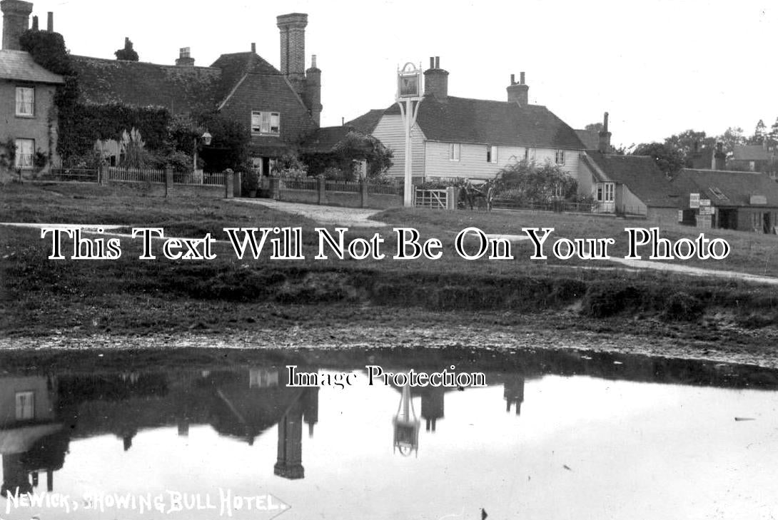 SX 1854 - Bull Hotel, Newick, Sussex