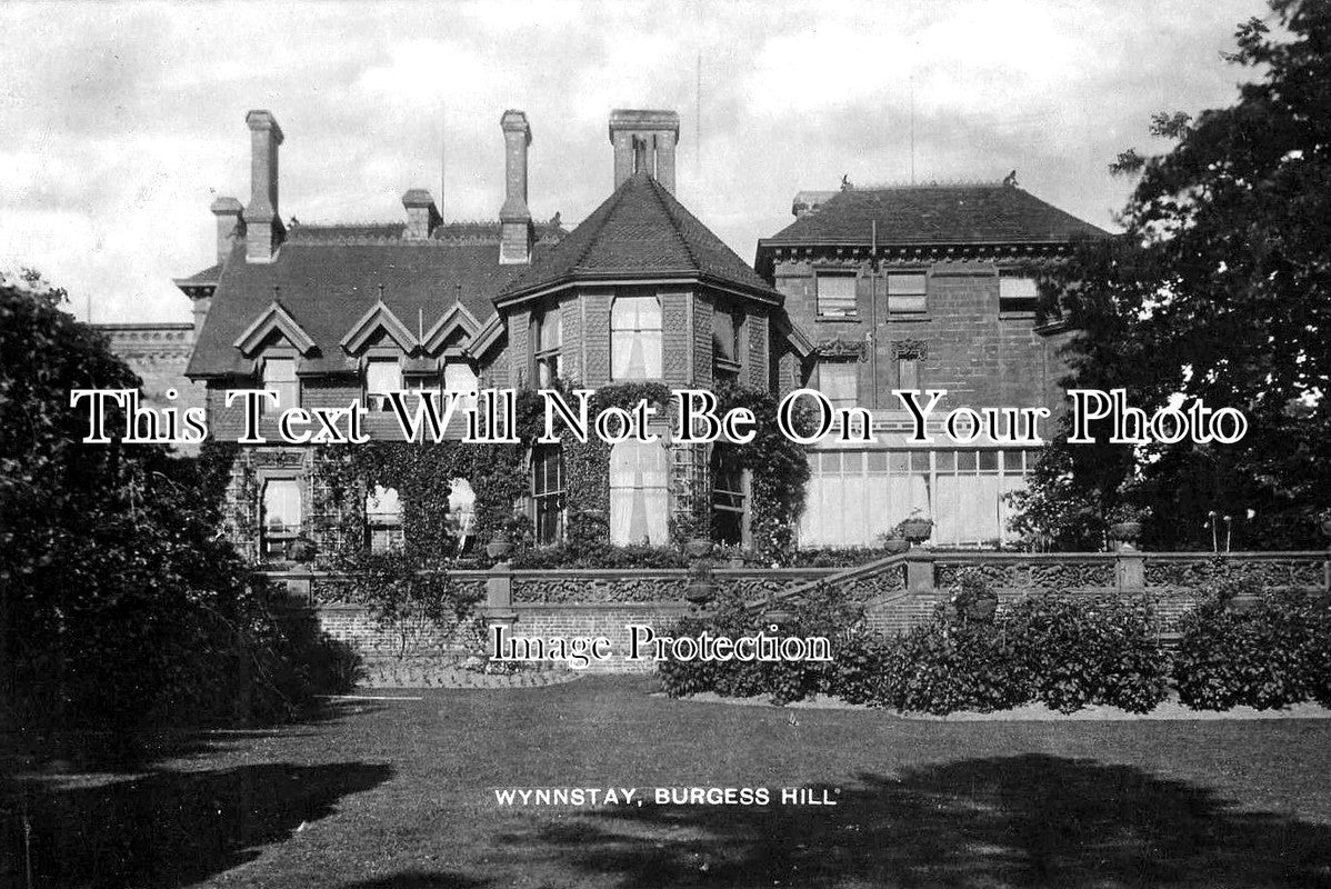 SX 1860 - Manor House, Burgess Hill, Wynnstay, Sussex c1915