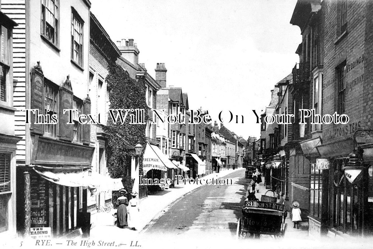 SX 1883 - The High Street, Rye, Sussex