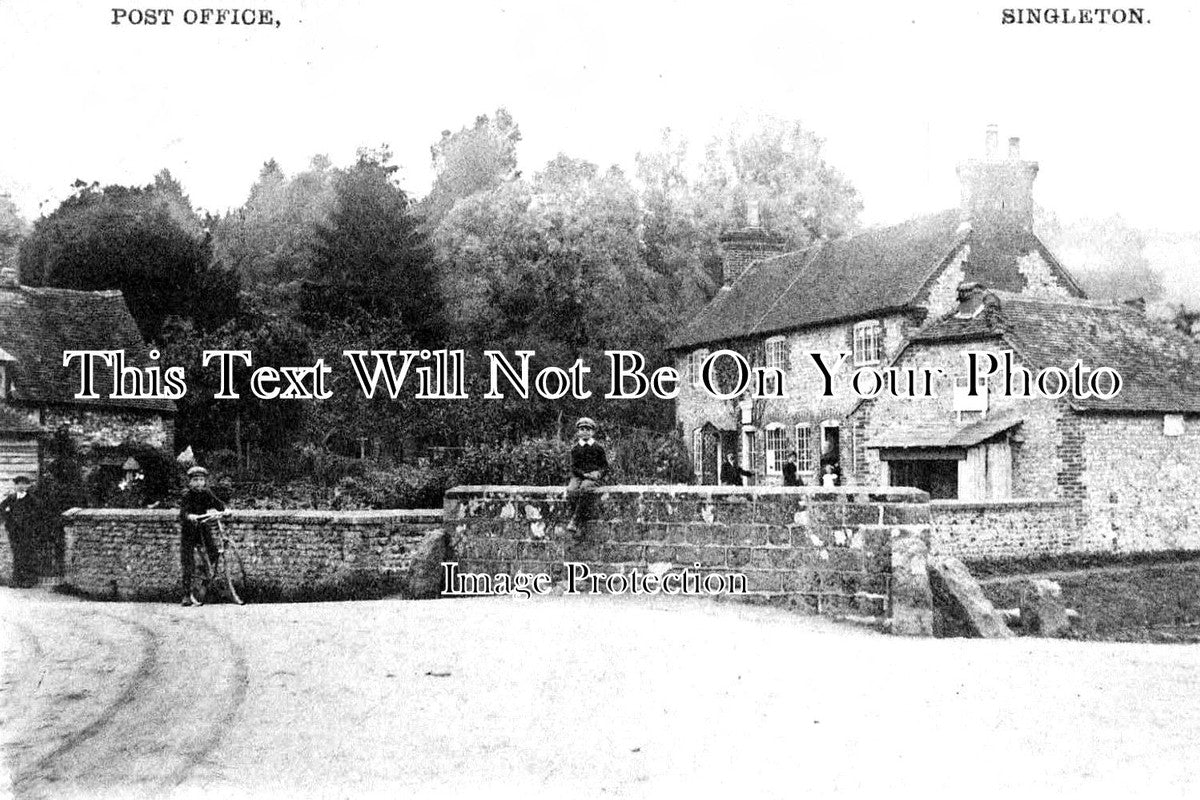 SX 1910 - Post Office, Singleton, Sussex c1910