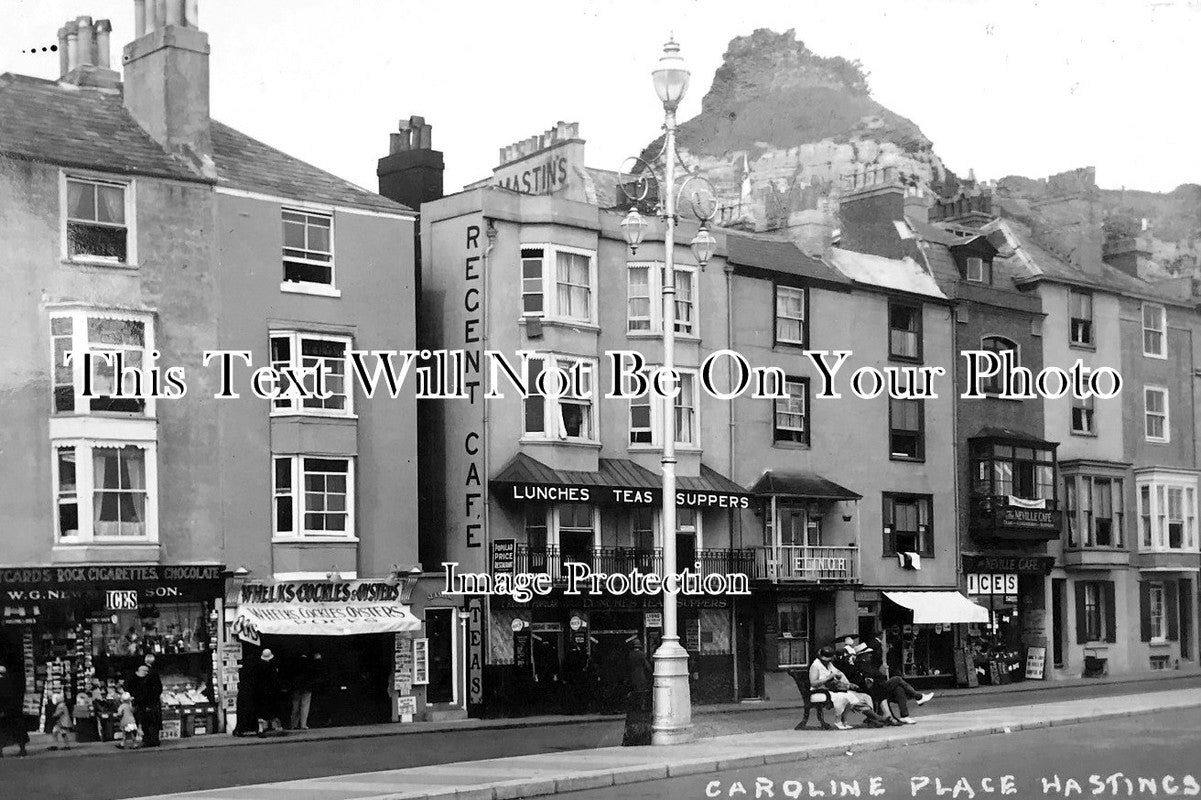 SX 1920 - Caroline Place, Hastings, Sussex