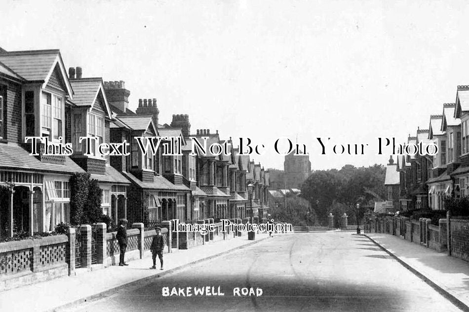 SX 194 - Bakewell Road, Eastbourne, Sussex c1914