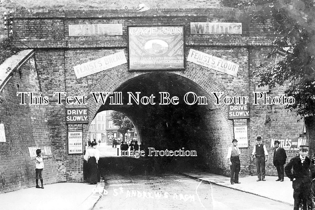 SX 2091 - Old St Andrews Arch, Hastings, Sussex c1898