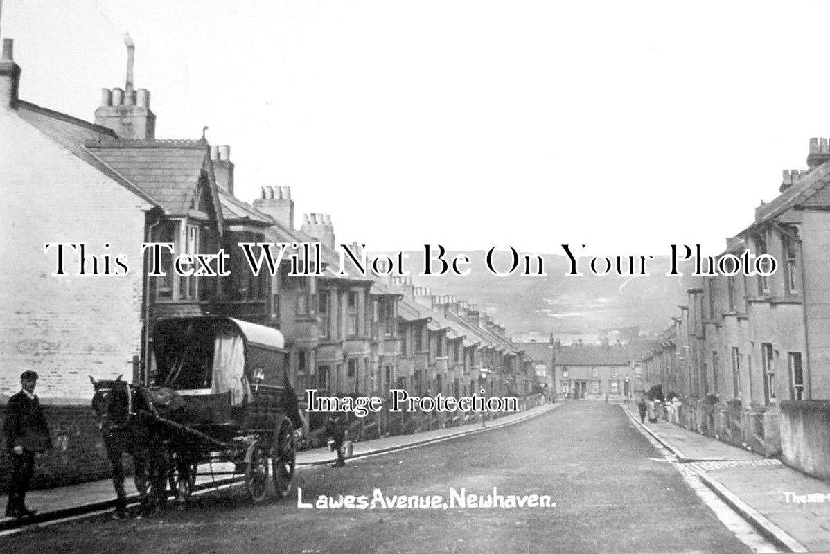 SX 2120 - Lawes Avenue, Newhaven, Sussex c1923