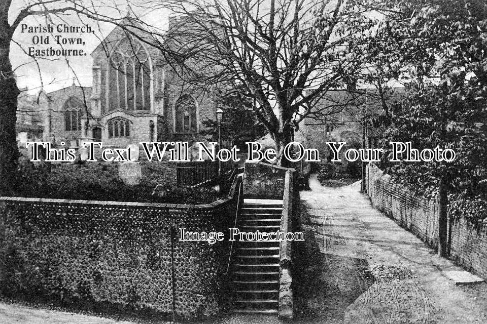 SX 215 - Parish Church, Old Town, Eastbourne, Sussex