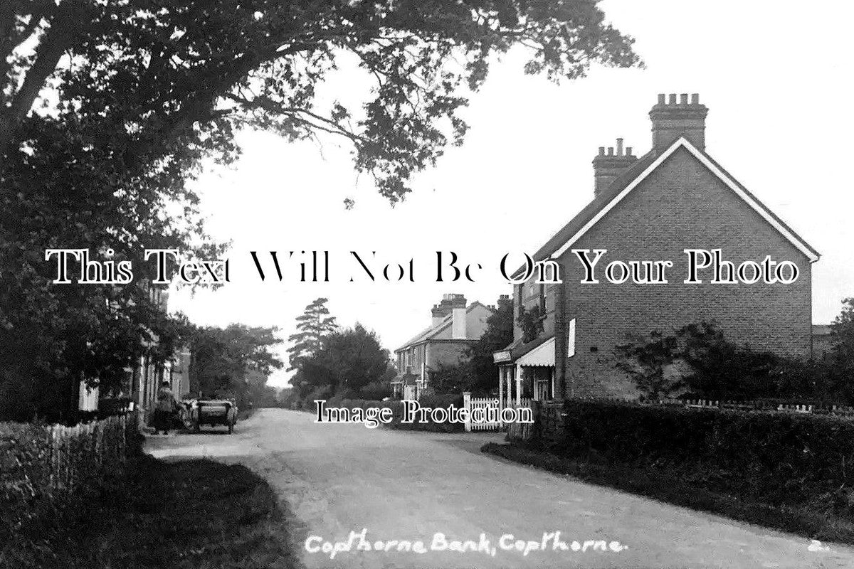 SX 2252 - Copthorne Bank, West Sussex c1927