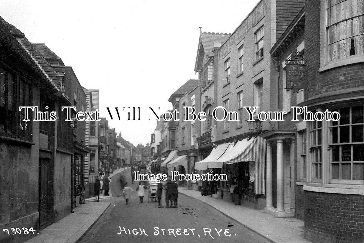 SX 2301 - Rye High Street, Sussex c1915