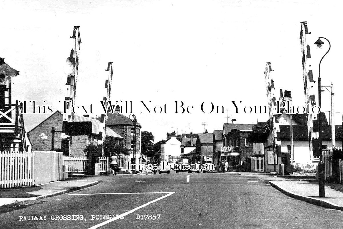 SX 2302 - Railway Crossing, Polegate, Sussex