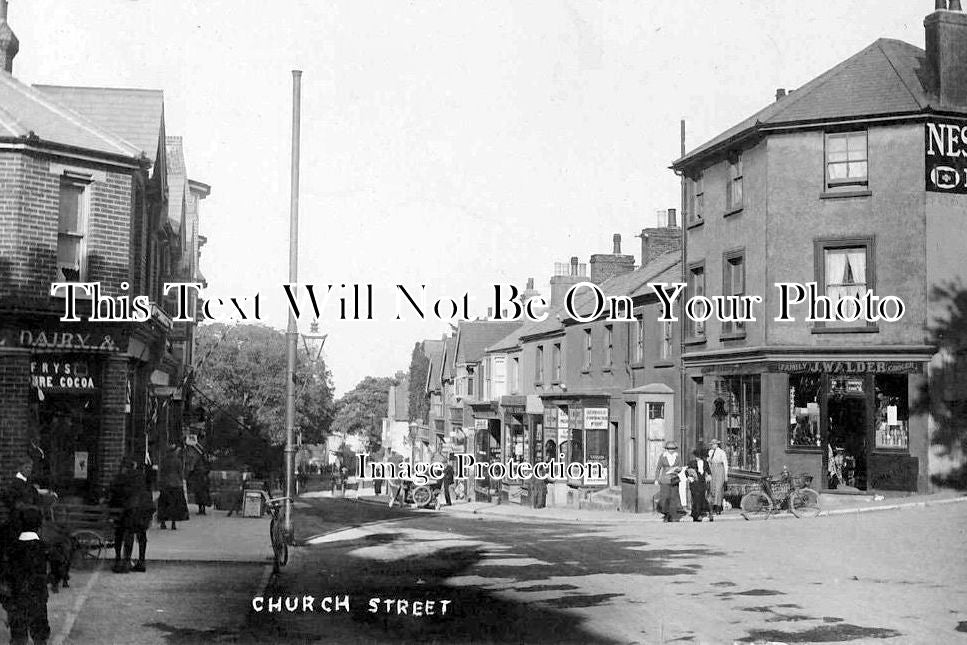 SX 231 - Church Street, Eastbourne, Sussex c1914
