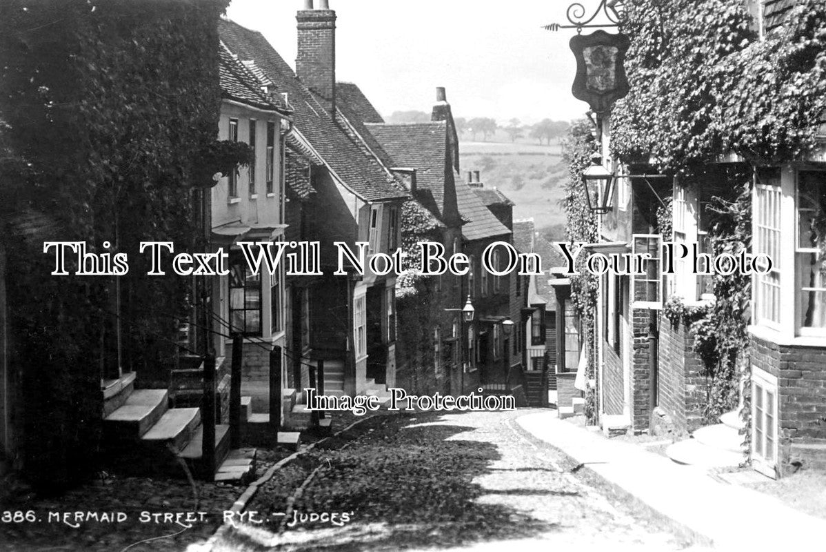 SX 2311 - Mermaid Street, Rye, Sussex c1909