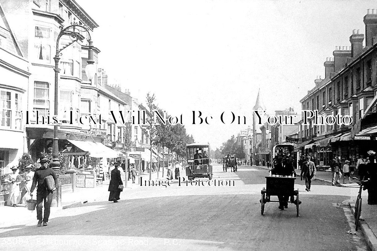SX 2316 - Seaside Road, Eastbourne, Sussex c1907