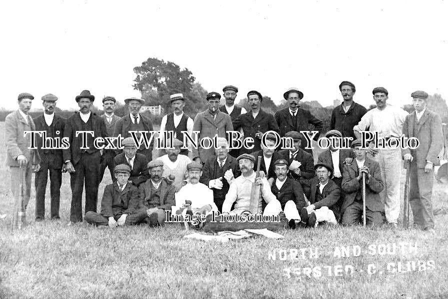 SX 2321 - North & South Bersted Cricket Clubs, Sussex 1906