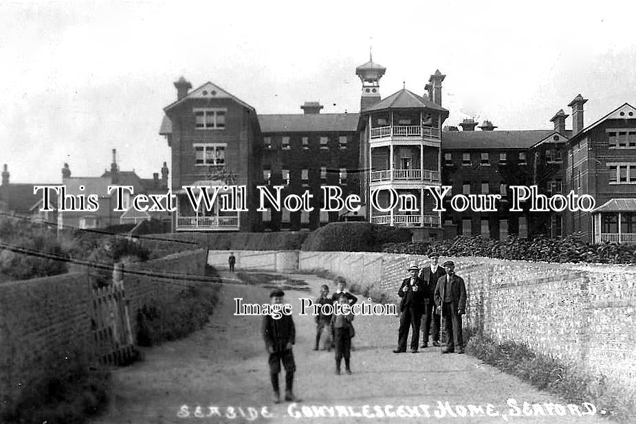SX 2355 - Seaside Convalescent Home, Seaford, Sussex c1914