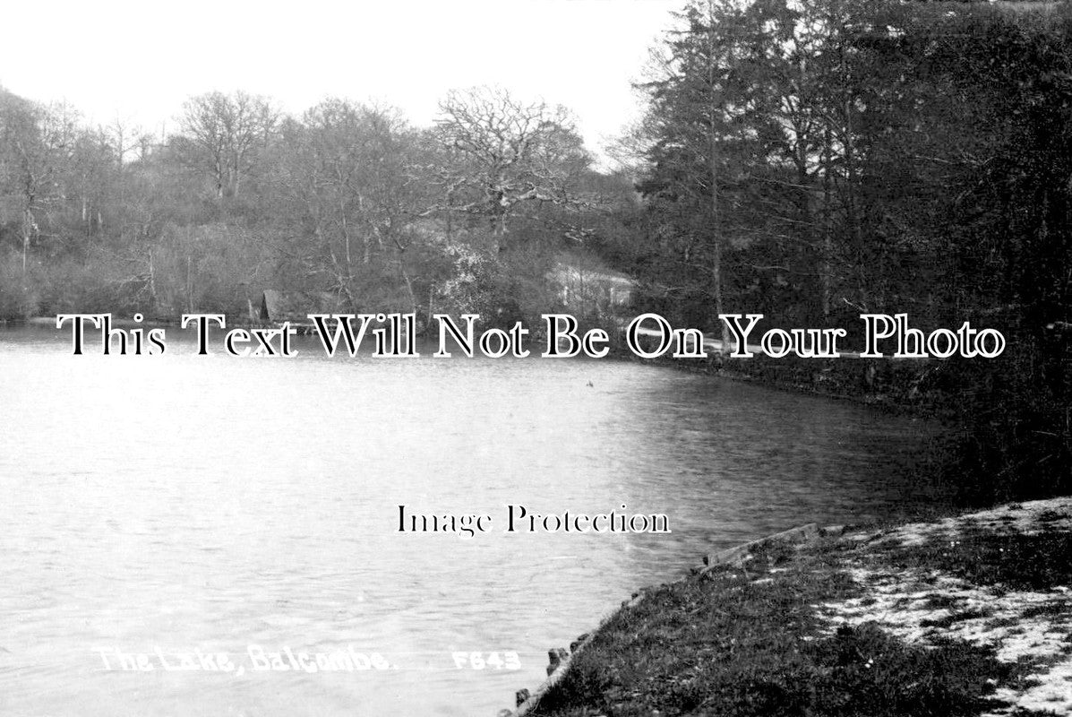 SX 2378 - The Lake, Balcombe, Sussex