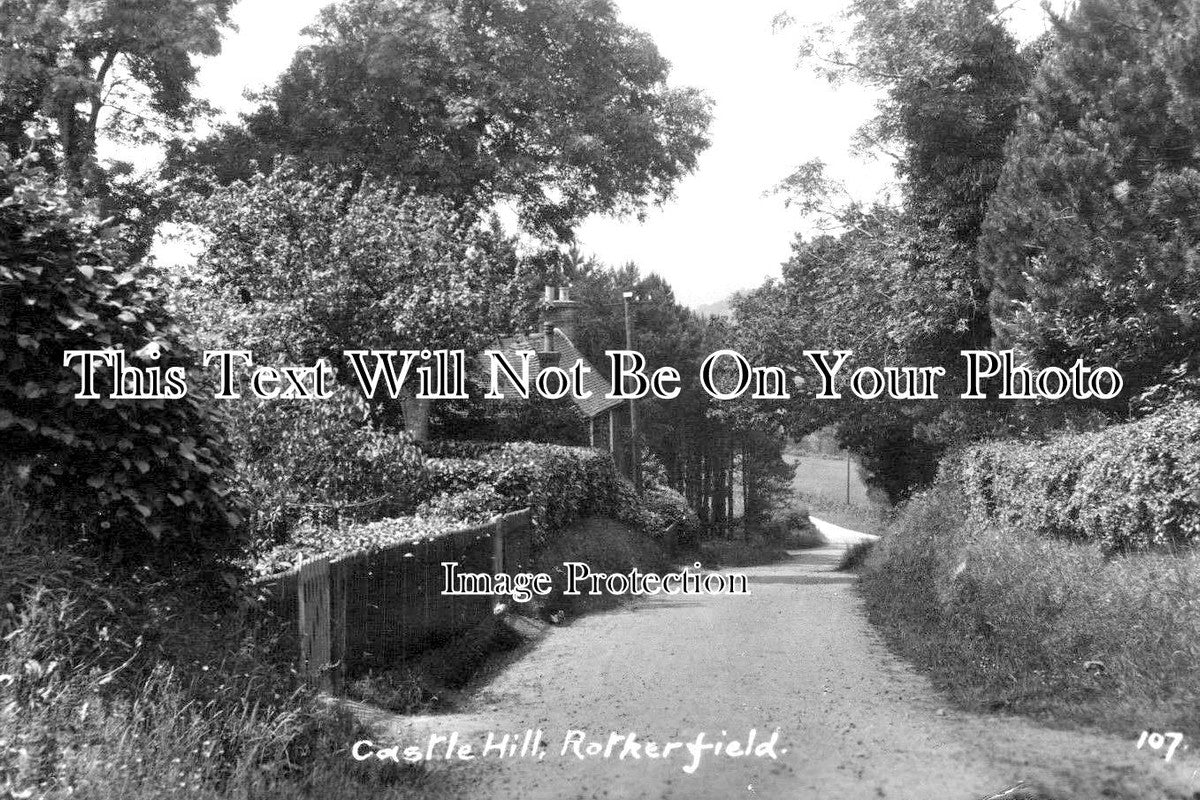 SX 2383 - Castle Hill, Rotherfield, Sussex