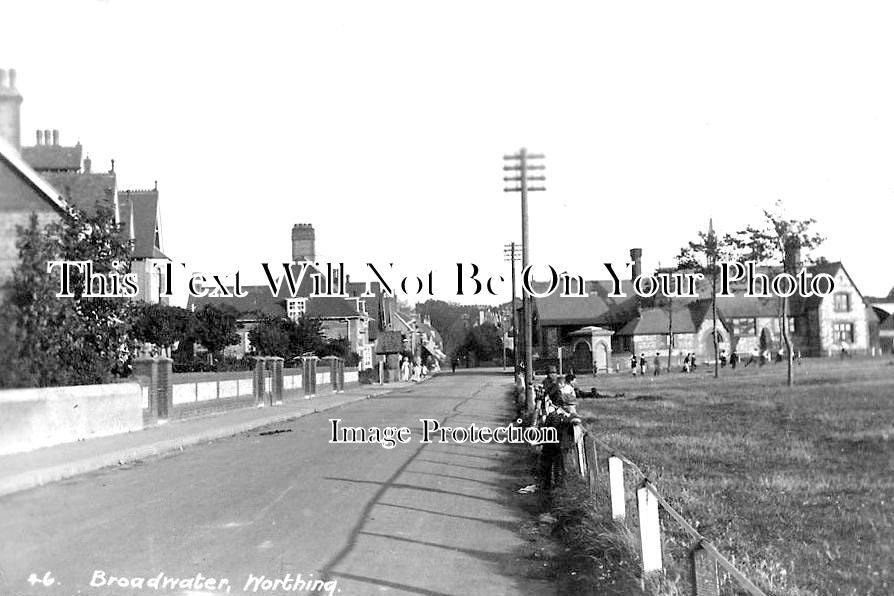 SX 2384 - Broadwater, Worthing, Sussex c1916