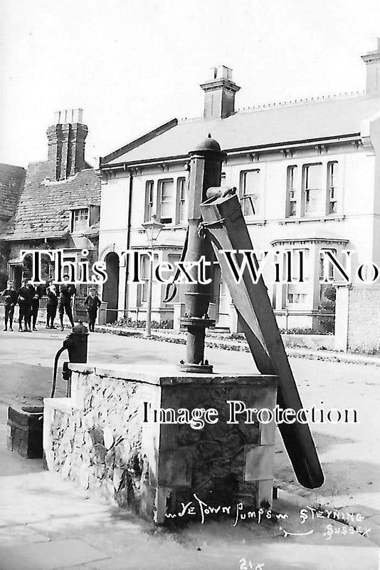 SX 2401 - Ye Town Pumps, Steyning, Sussex c1912