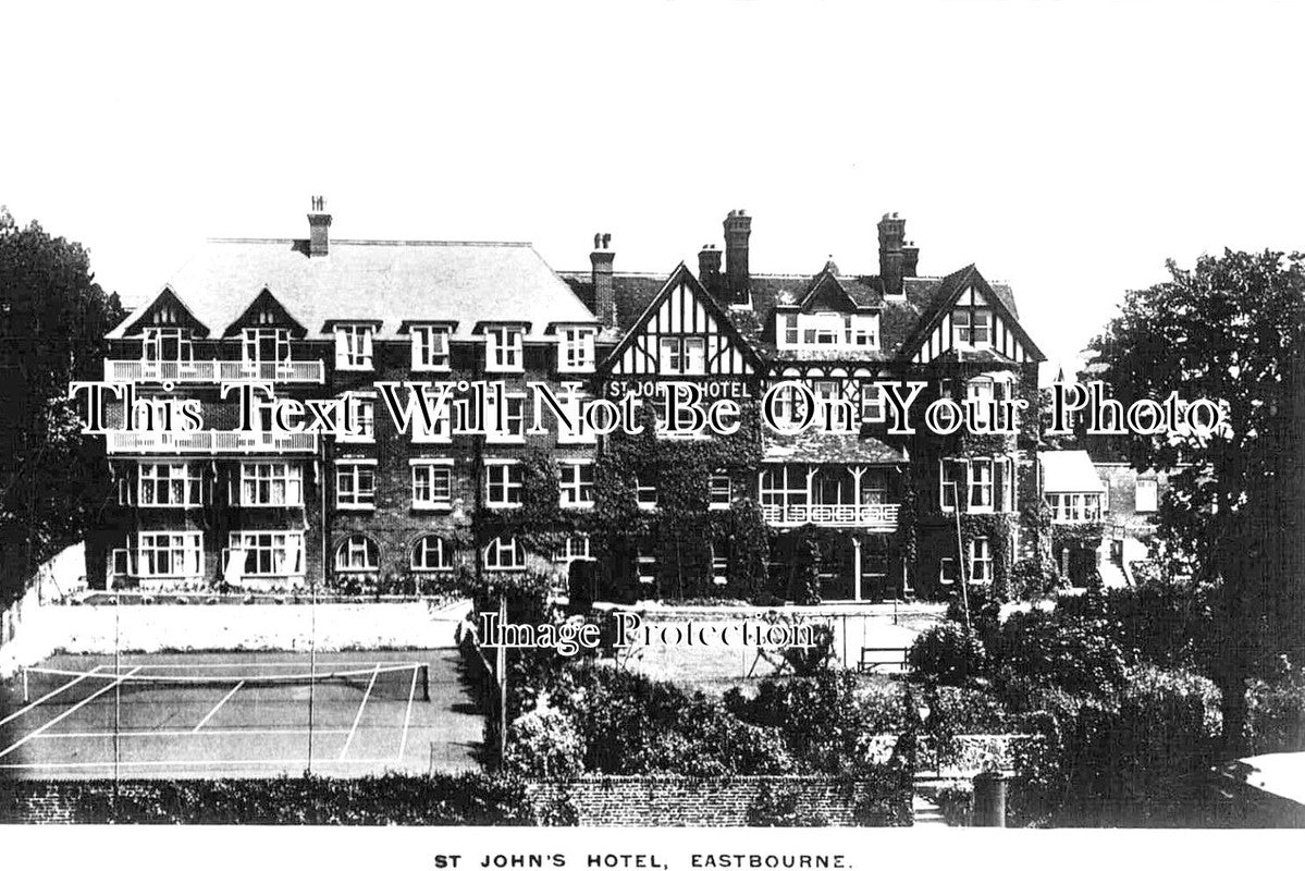 SX 2421 - St Johns Hotel, Eastbourne, Sussex