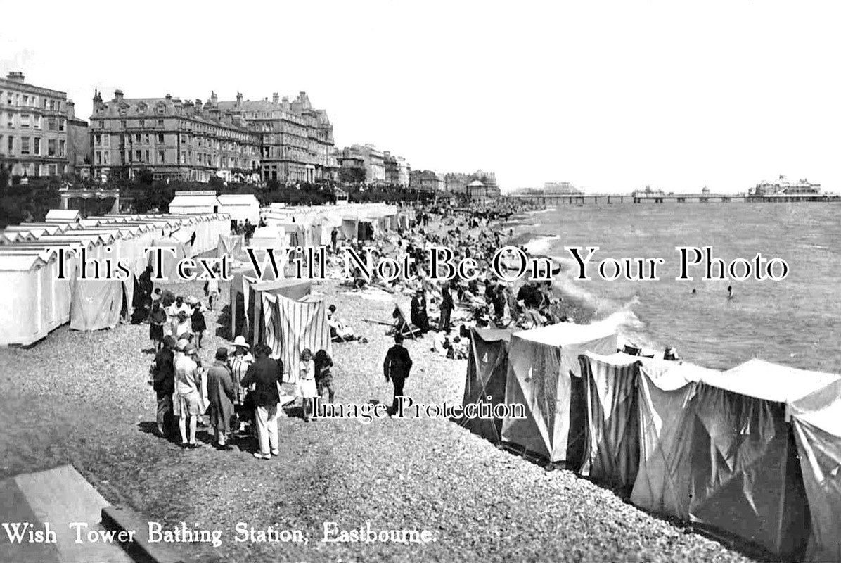 SX 2426 - Wish Tower Bathing Station, Eastbourne, Sussex