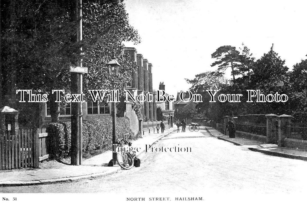 SX 2437 - North Street, Hailsham, Sussex c1913