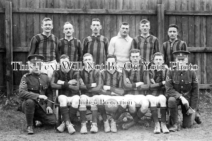 SX 2447 - Royal Arm Medical Corps, Football Team, Eastbourne, Sussex