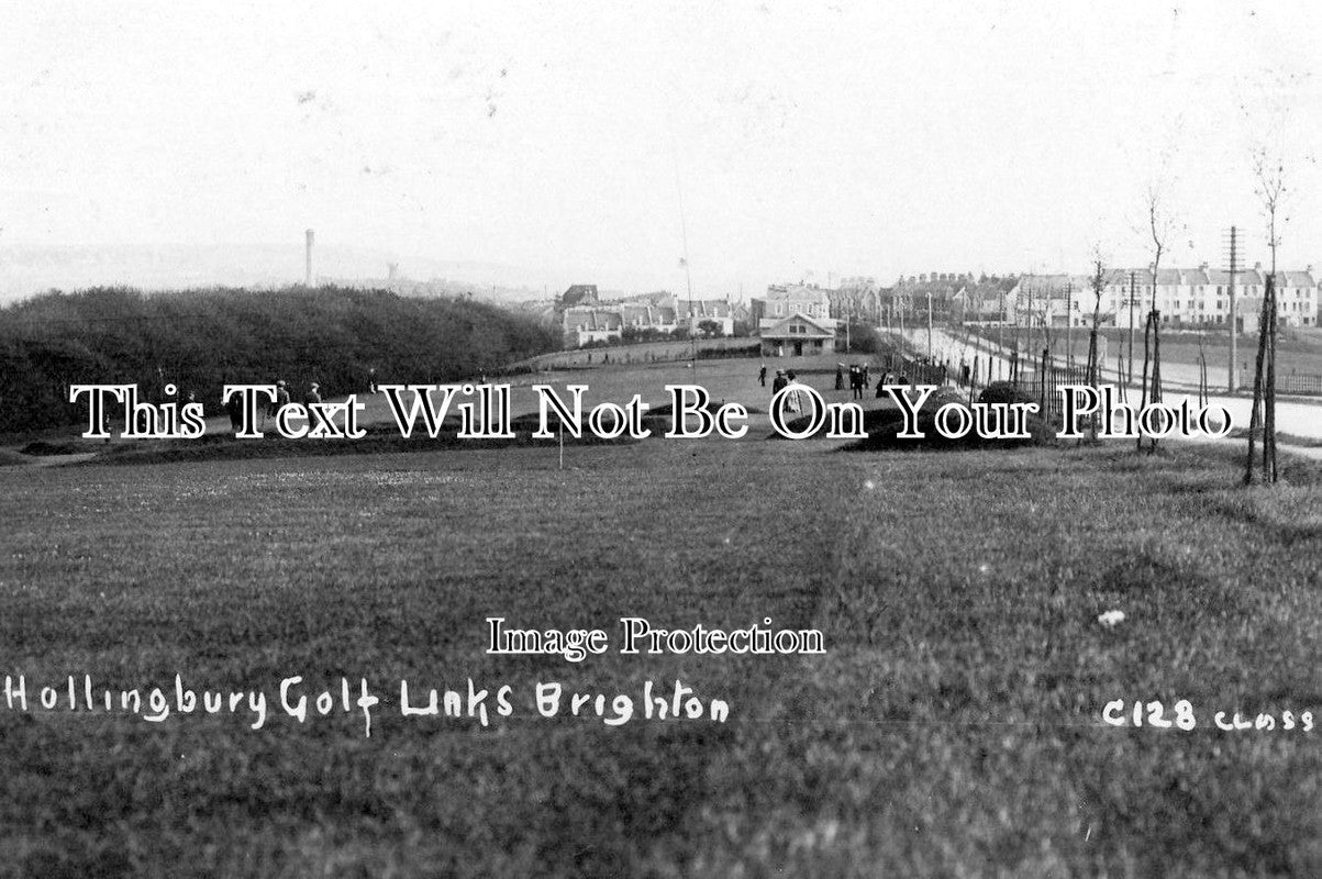 SX 246 - Hollingbury Golf Links, Brighton, Sussex c1912
