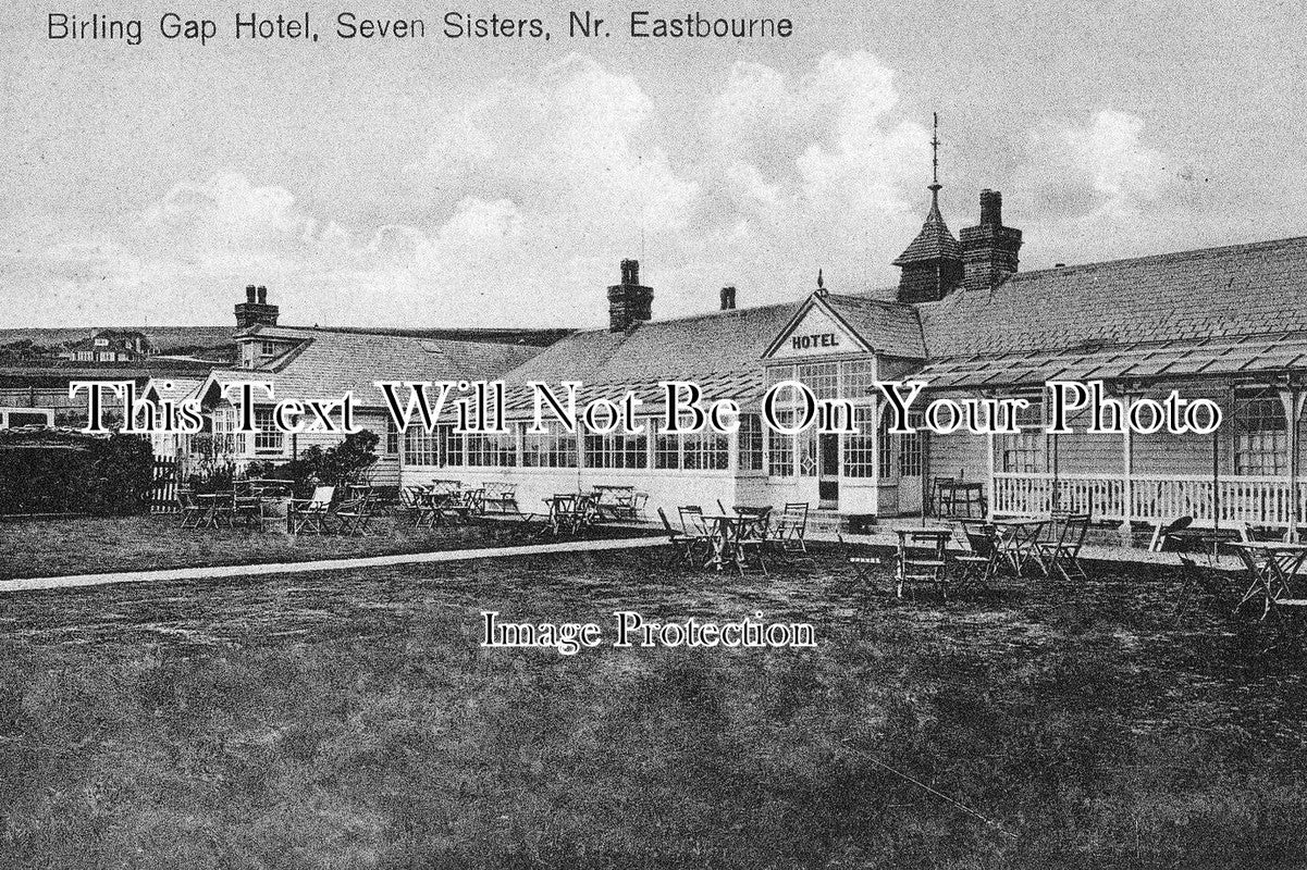 SX 253 Birling Gap Hotel Seven Sisters Near Eastbourne Sussex