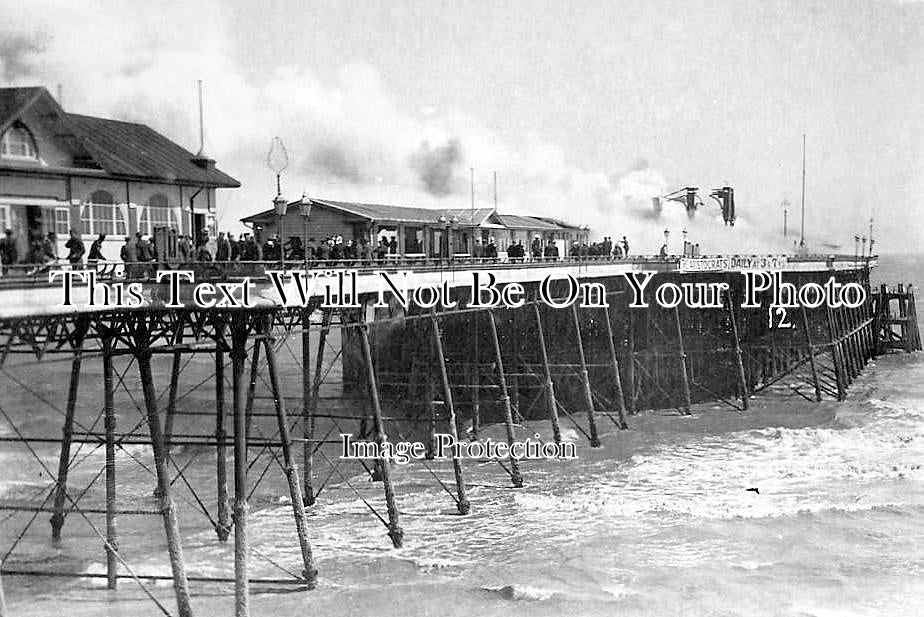 SX 2534 - Fire On Hastings Pier, Sussex