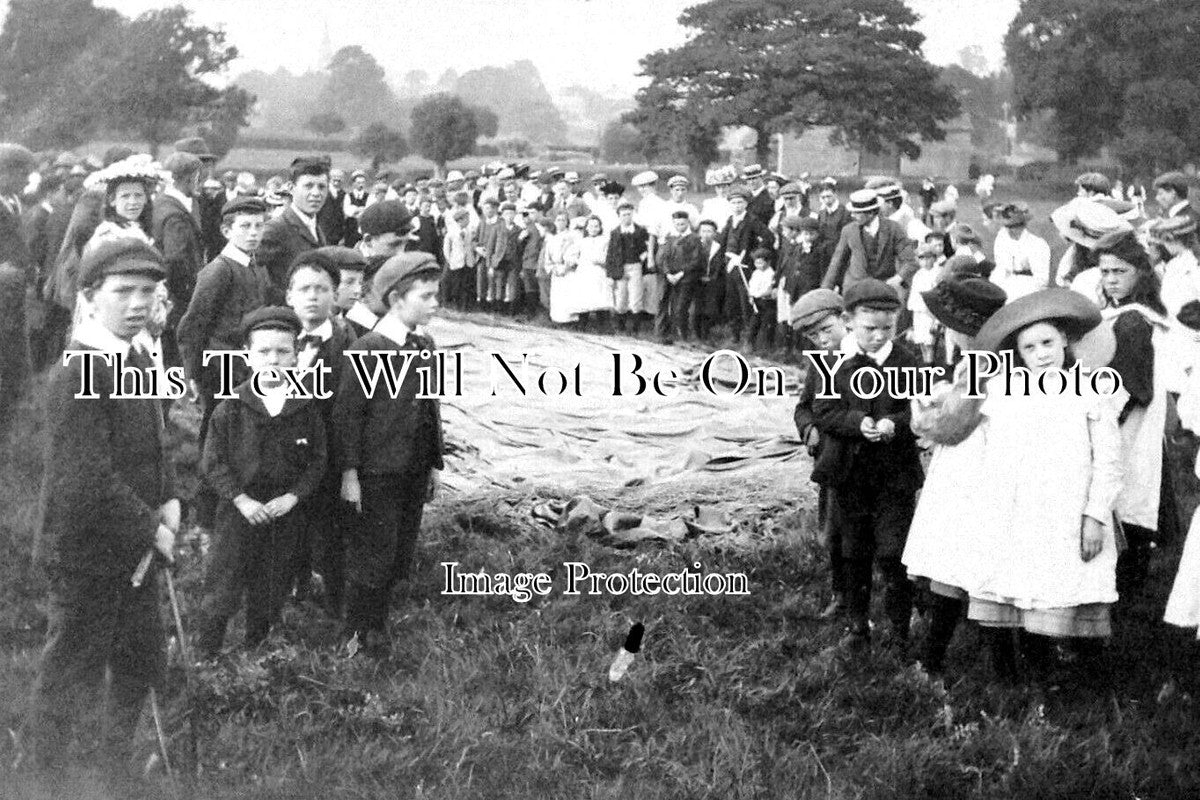 SX 2576 - Balloon Crash, Hurstpierpoint, Sussex 1907