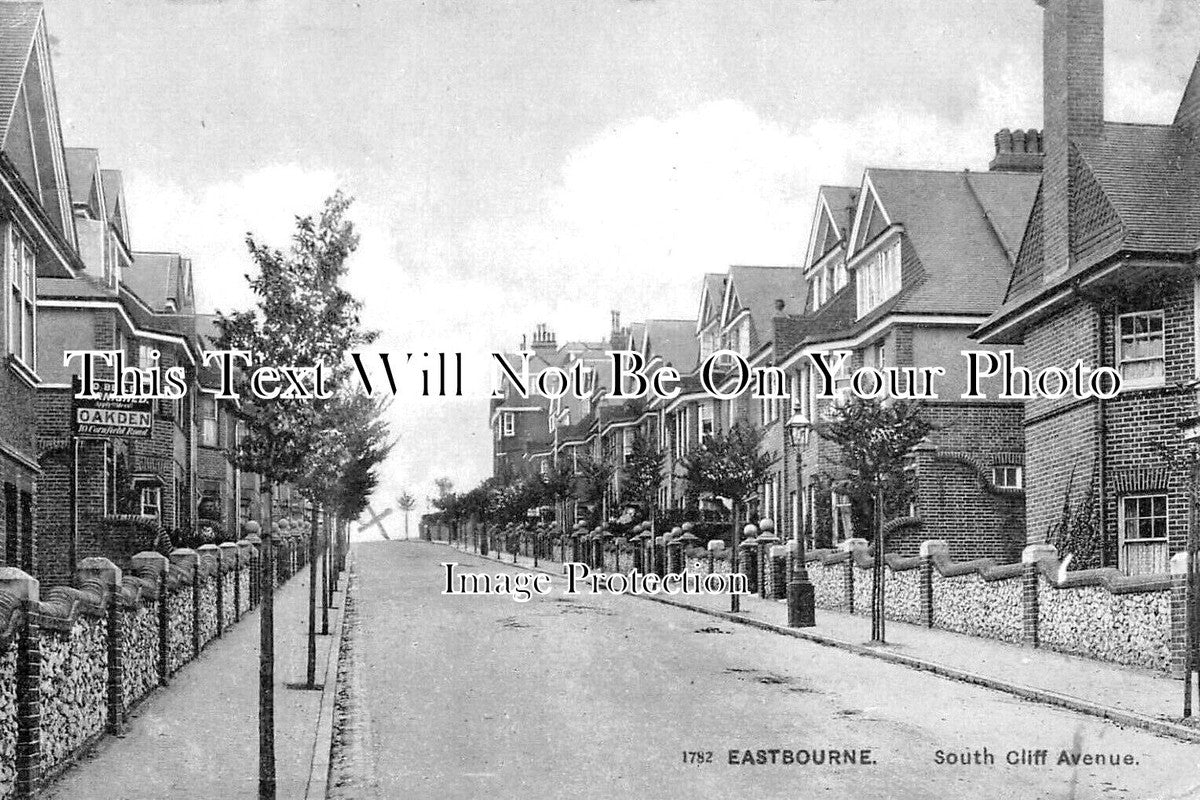SX 2662 - South Cliff Avenue, Eastbourne, Sussex c1916