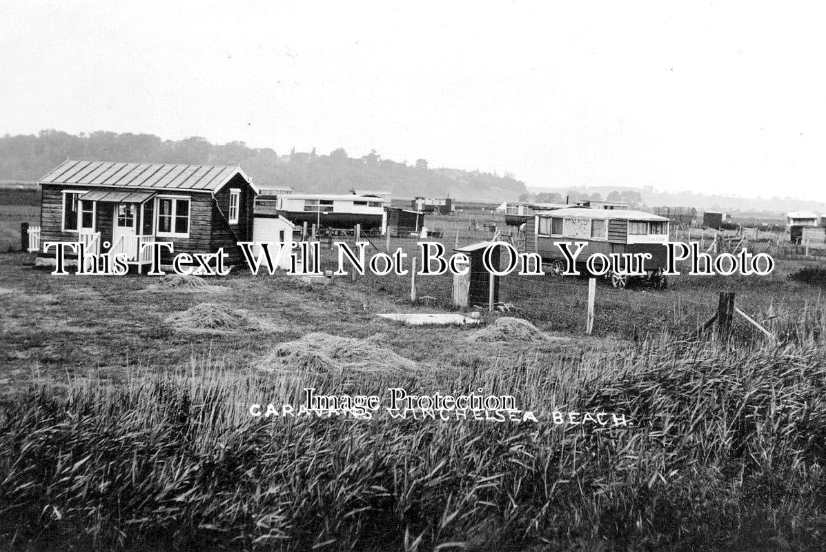 SX 2702 - Caravans, Winchelsea Beach, Sussex