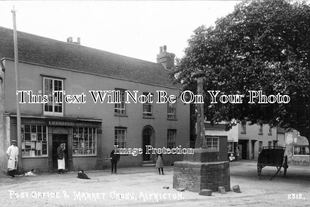 SX 275 - Post Office & Market Cross, Alfriston, Sussex