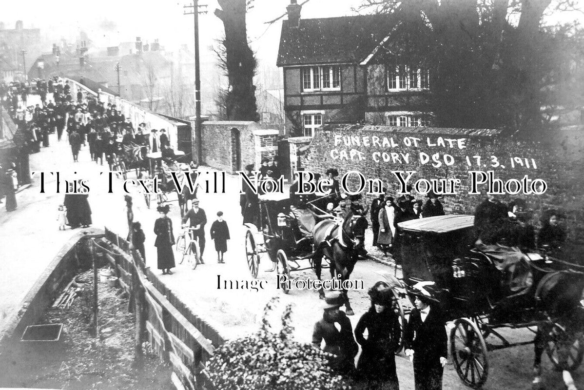SX 2769 - Funeral Of Captain Cory, Rye, Sussex 1911