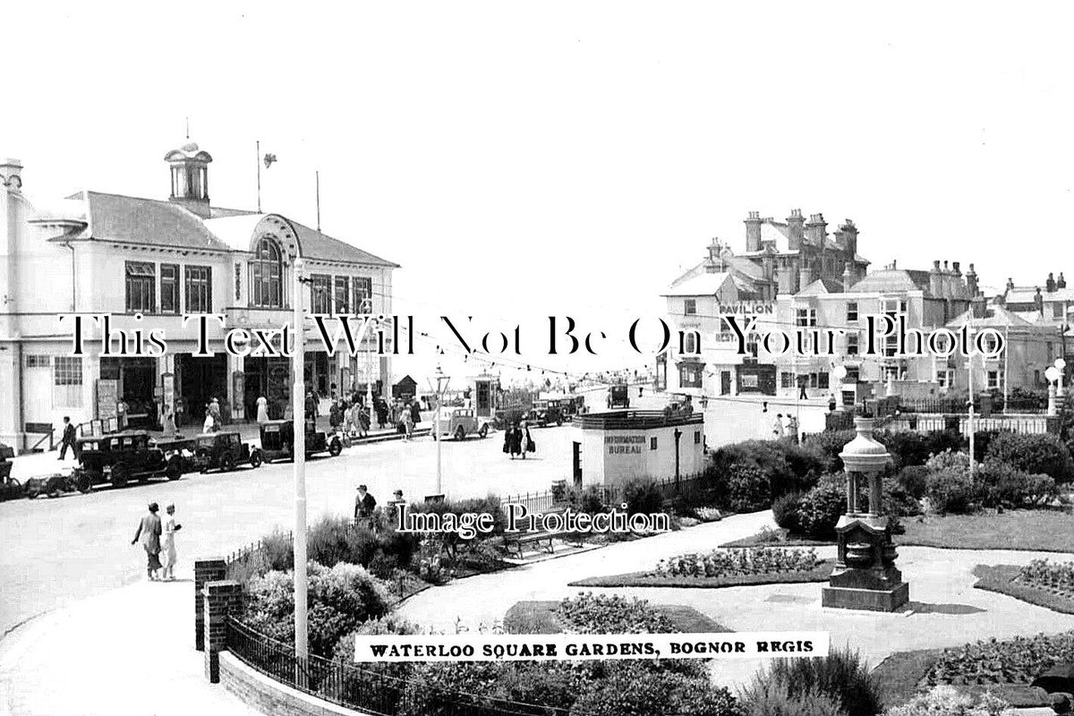 SX 2795 - Waterloo Square Gardens, Bognor Regis, Sussex