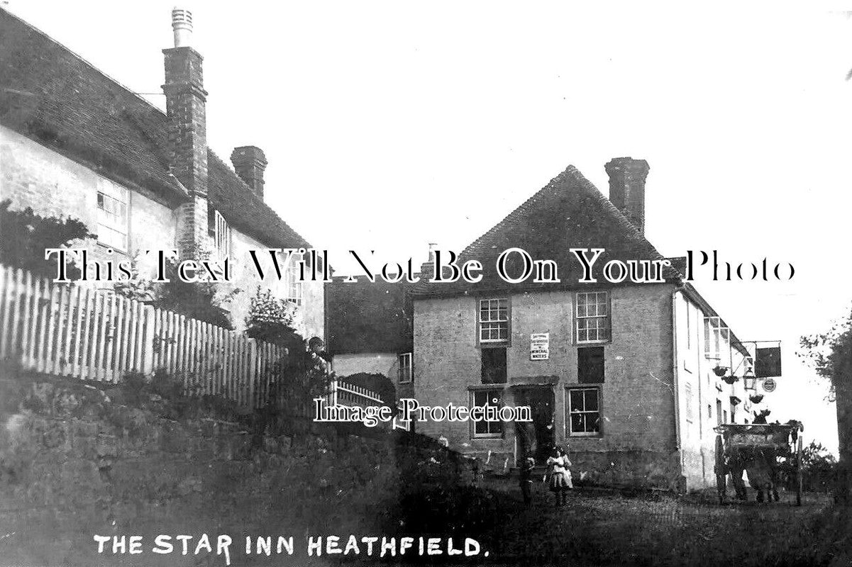 SX 2809 - The Star Inn Pub, Heathfield, Sussex c1918