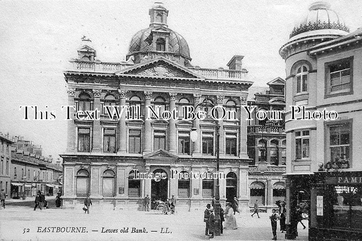 SX 282 - Lewes Old Bank, Eastbourne, Sussex c1910
