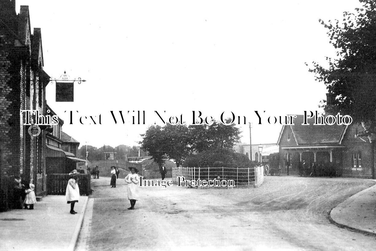 SX 2848 - Hailsham Railway Station Entrance, Sussex