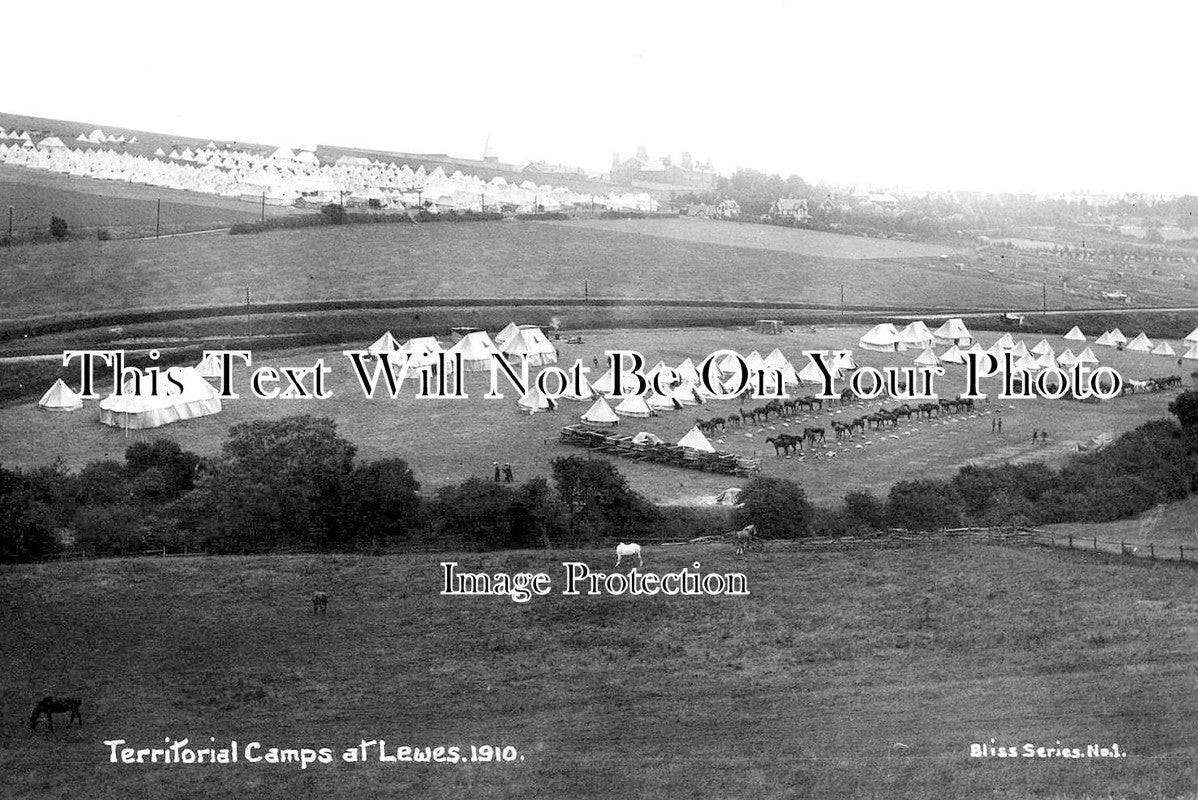 SX 2908 - Lewes Territorial Camps, Sussex 1910