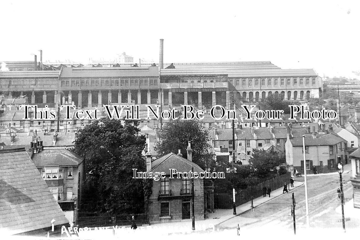 SX 2919 - Brighton Railway Works Aeroplane View, Sussex