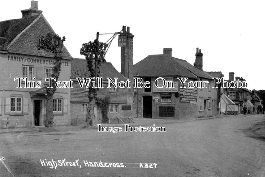 SX 2933 - High Street, Handcross, Sussex c1916