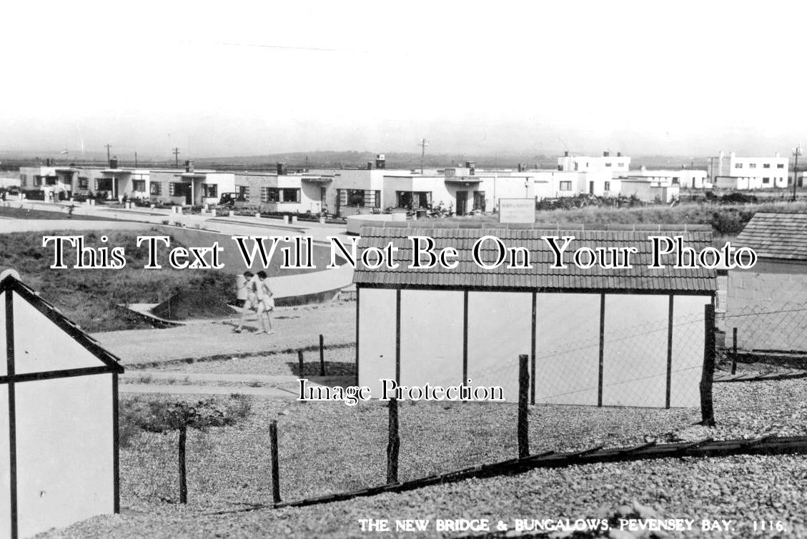 SX 2962 - New Bridge Bungalows, Pevensey Bay, Sussex