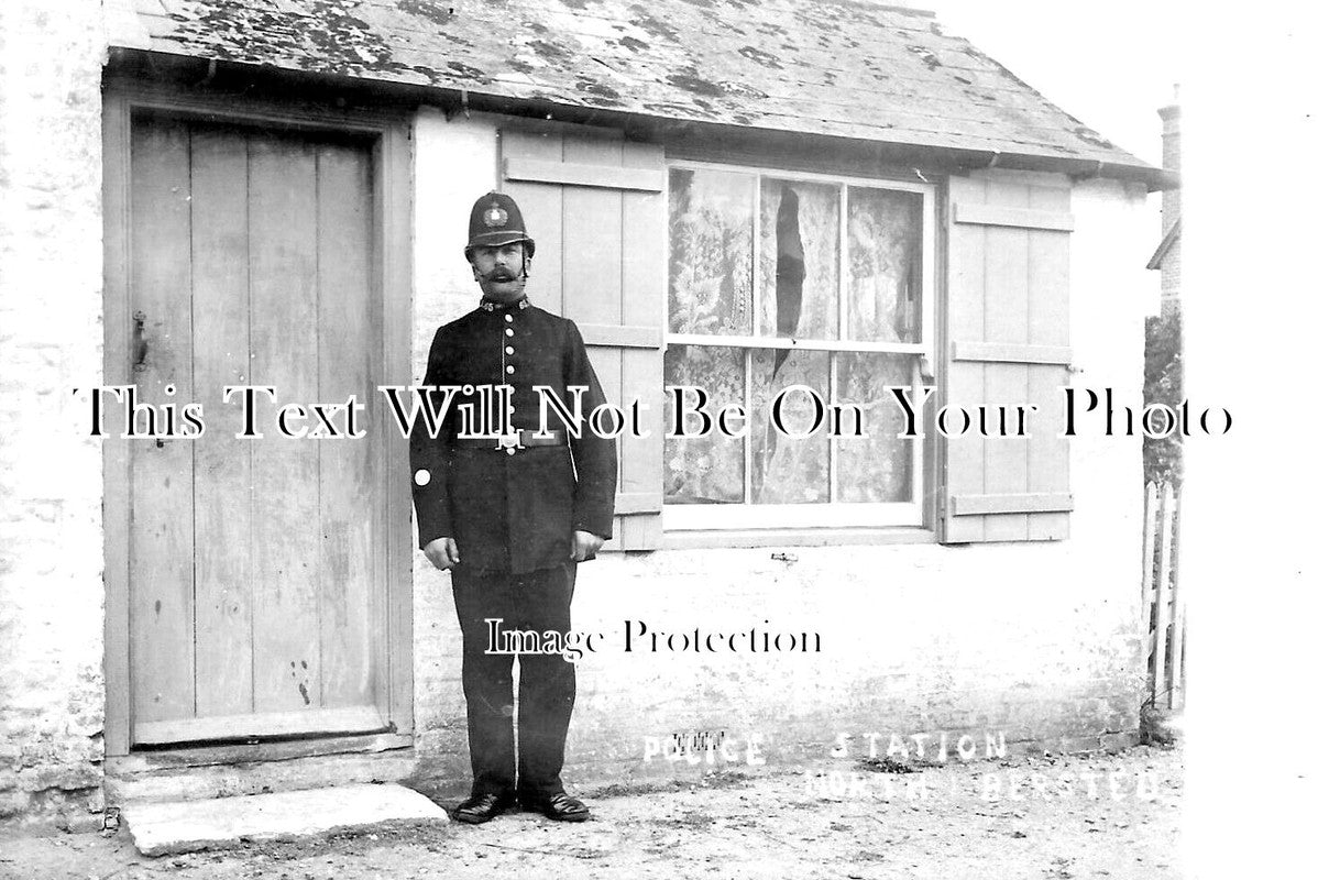 SX 3062 - The Police Station, North Bersted, Sussex c1905