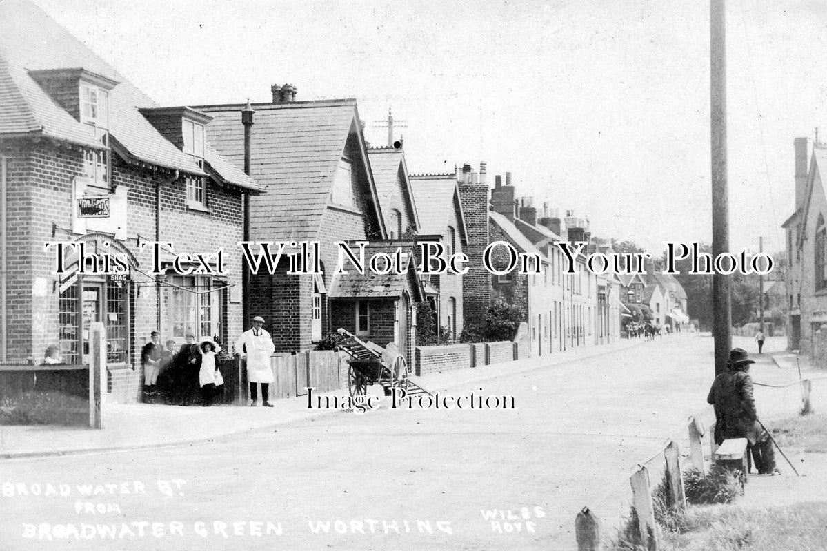 SX 307 - Broadwater Street From Green, Worthing, Sussex