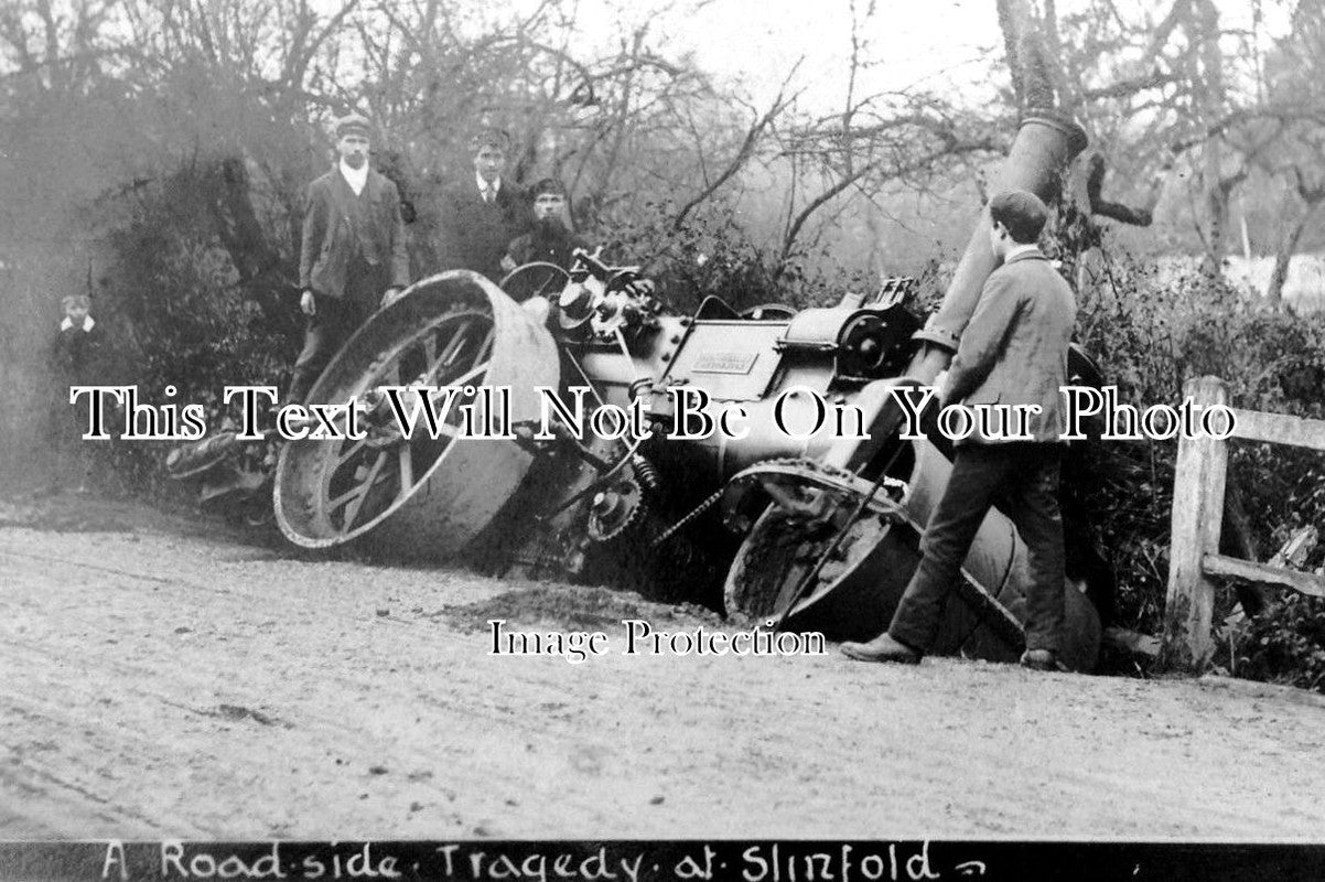 SX 310 - A Roadside Tragedy, Slinfold, Sussex