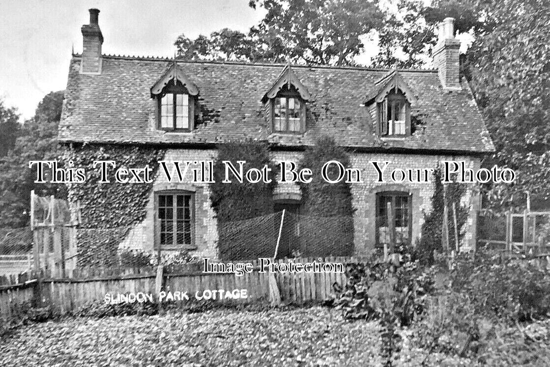 SX 3353 - Slindon Park Cottage, Sussex c1906